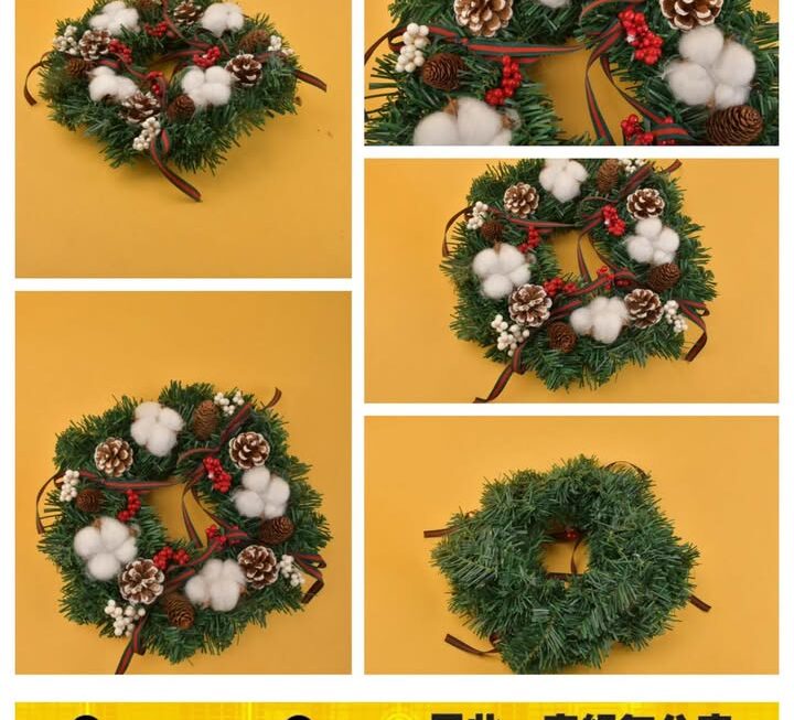 聖誕裝飾花環 ~$35/ 款