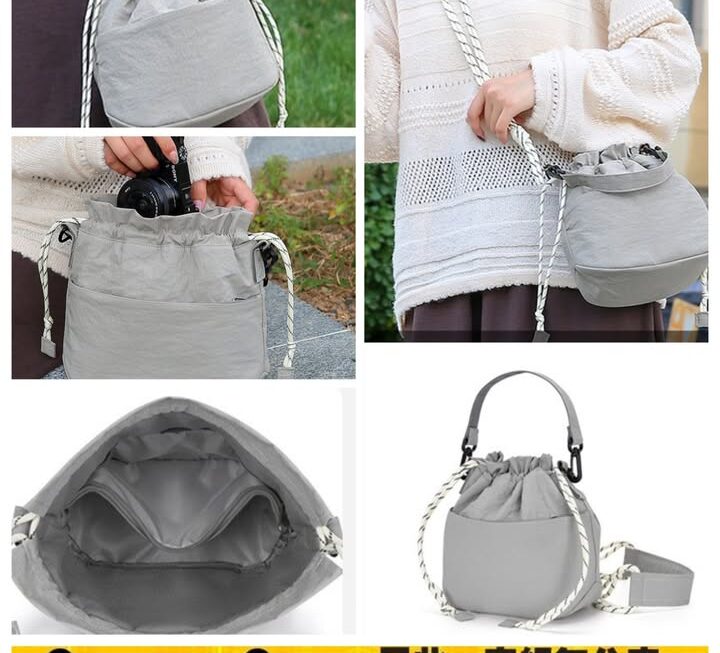 靚靚收納手提斜孭袋~$49