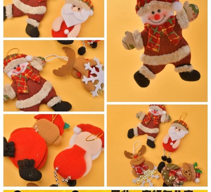 聖誕造型裝飾品~$5/款