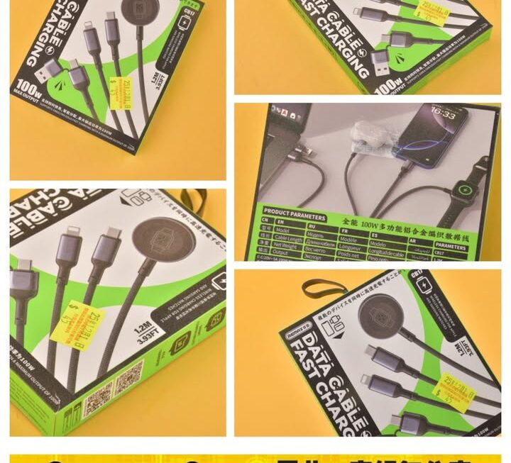 Renax.CB17編織數據線~$45