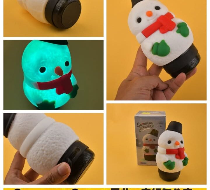 聖誕雪人造型氣氛夜燈~$45