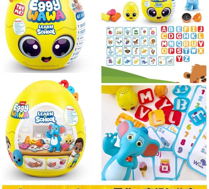 TOYC Kids ZURU Eggy Wawa 哇哇學習蛋-學校系列 ~$45