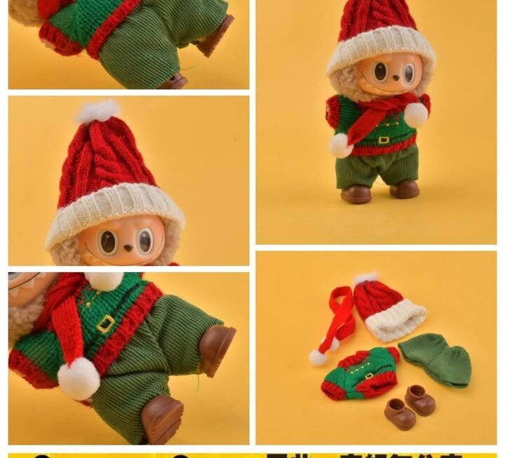 聖誕公仔服裝套裝~$15/套