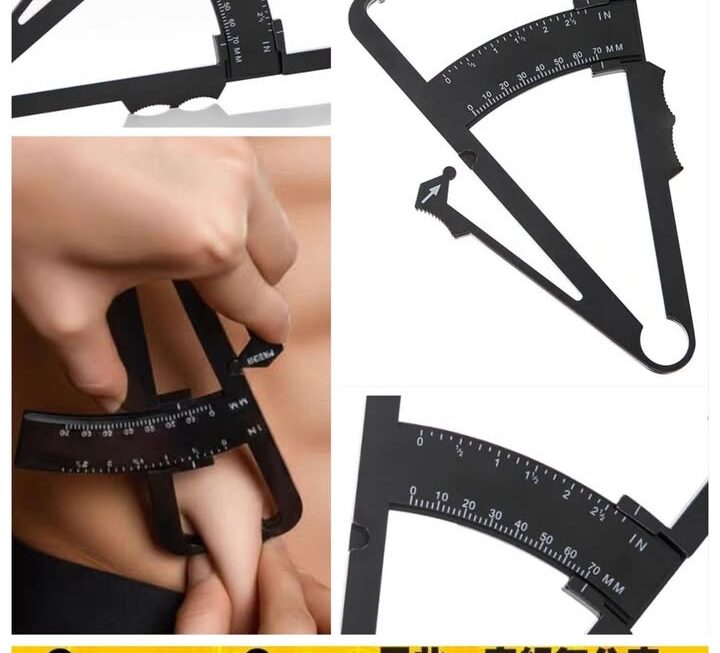 身體脂肪夾皮卡尺~$5