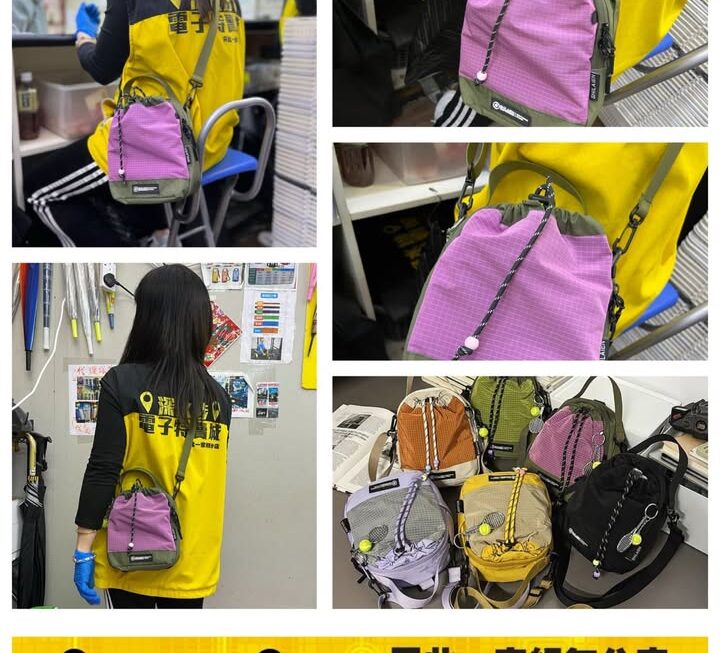 各款束口收納單肩包~$39/個