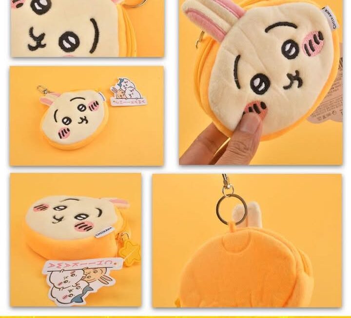 Chiikawa 🐰兔兔毛毛拉鏈散子包~$59