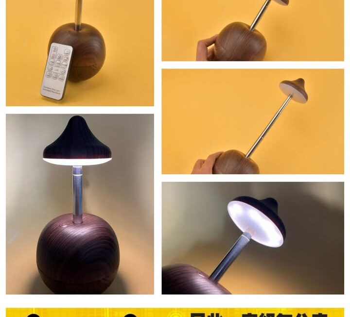 不倒翁造型桌燈~$59