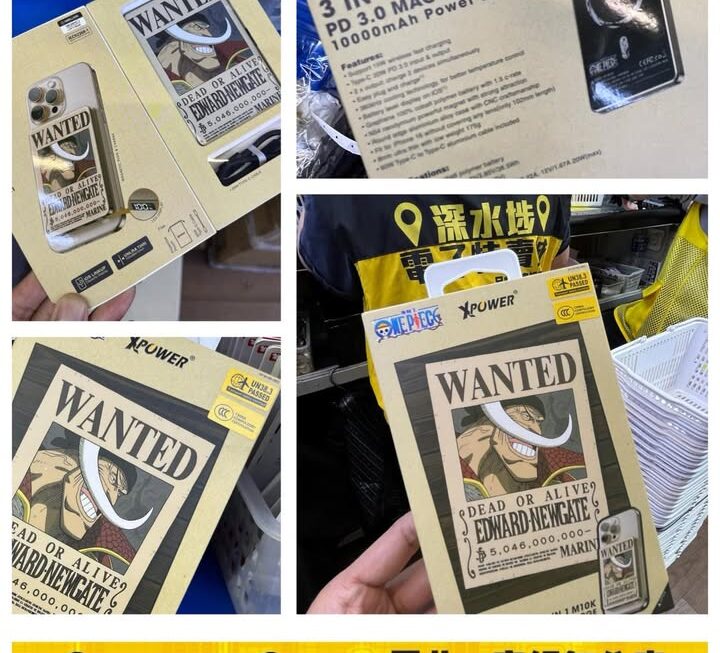 Xpower 海賊王角色白鬍子~密碼Bai