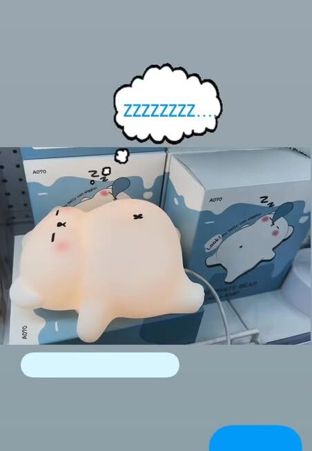 超可愛瞓覺白熊小夜燈 ～$85