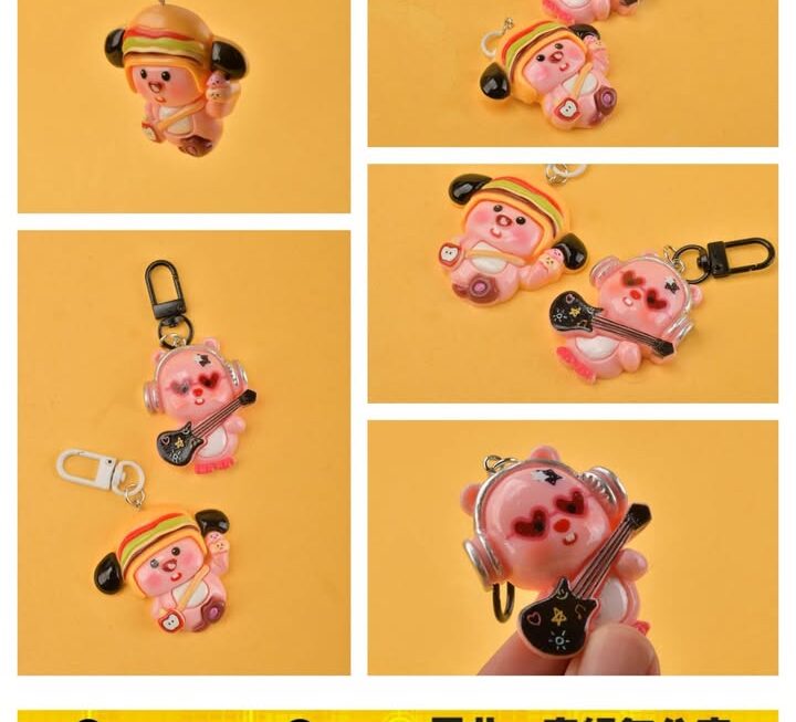 多款可愛豬仔掛飾~$3/個