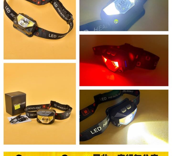 多用途工作頭燈 ~$9