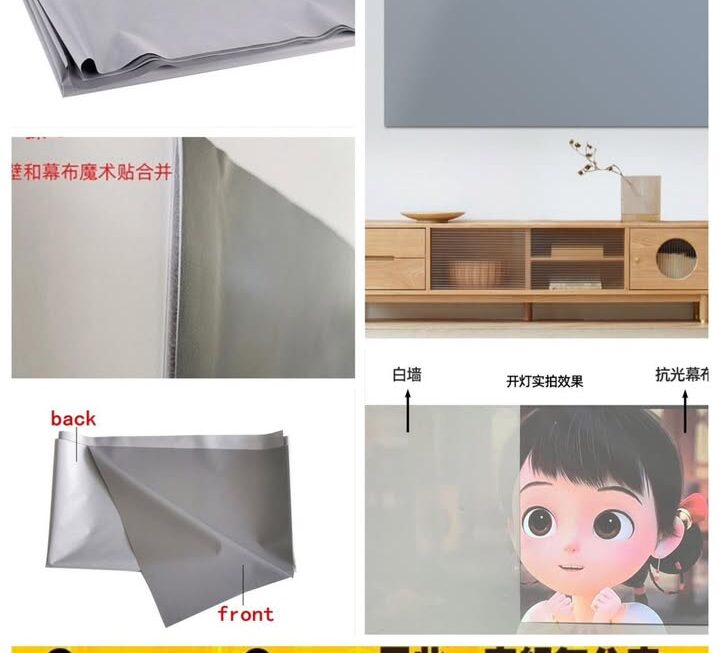 💁🏻‍♀️「即係3M反光面料呀，反射返投影機啲光去你隻眼度」