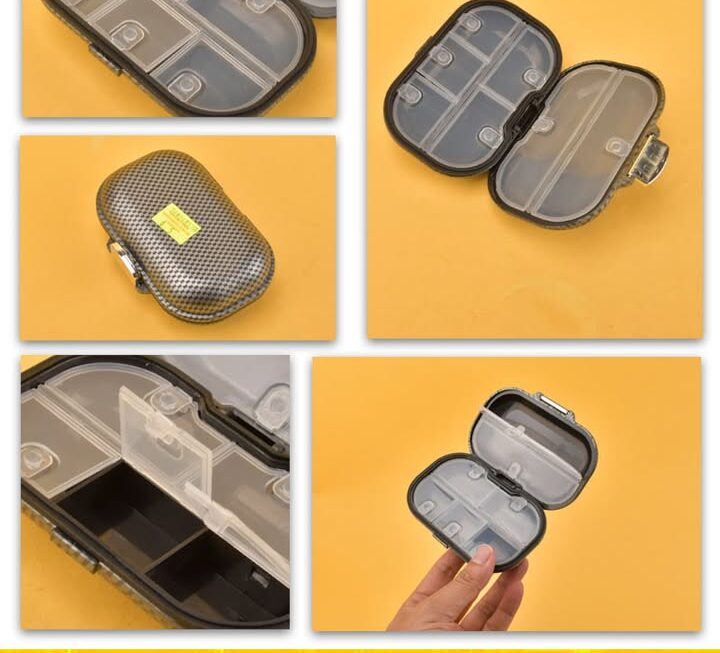 便携多間隔分裝藥盒~$5