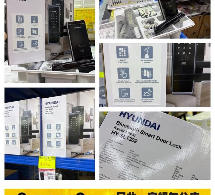 Hyundai智能電子門鎖~$350