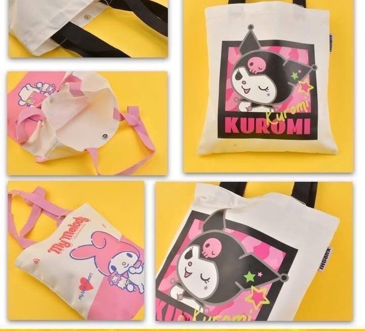 Sanrio 卡通角色環保袋 ~$20