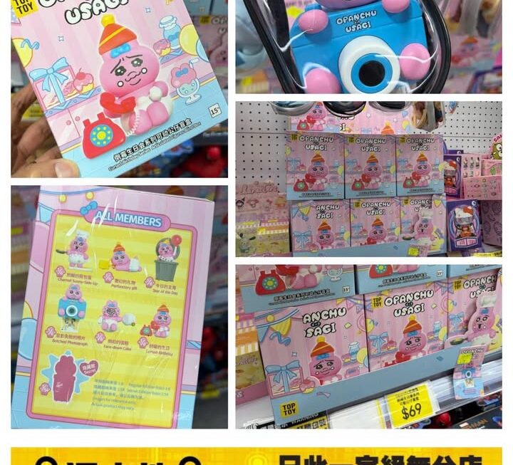 底褲兔倒楣生日會系列可動盲盒公仔~$69