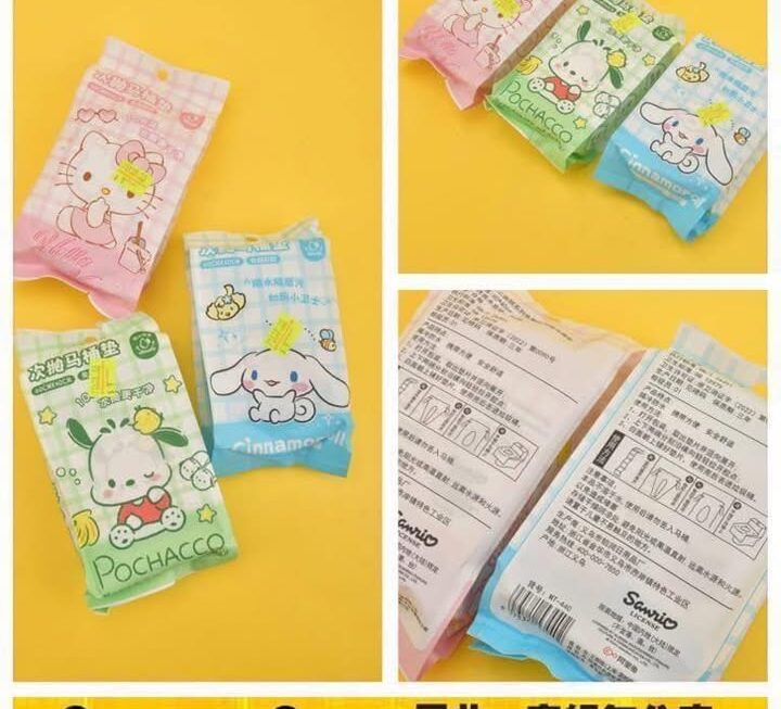 Sanrio一次性馬桶坐墊紙~$9/包
