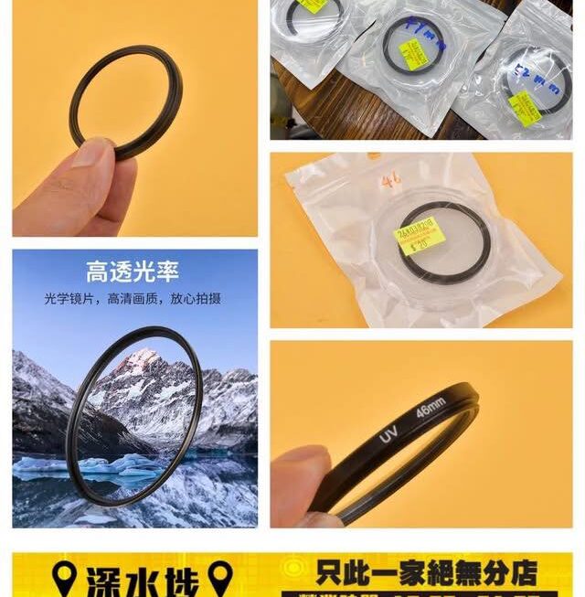 高清相機保護鏡頭~$20/款