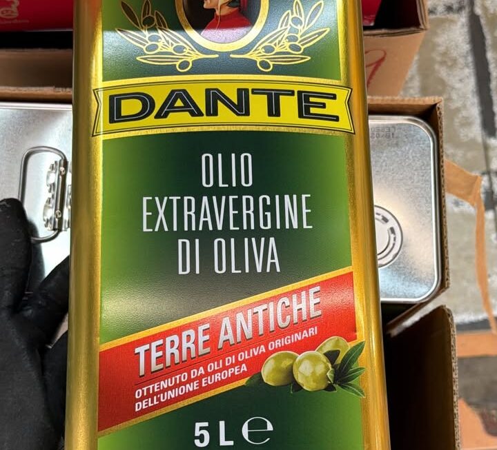 Dante 100% 義大利特級初榨橄欖油Extra Virgin Olive Oil (大容量桶裝5公升)