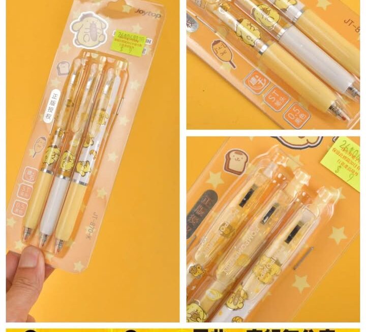 Sanrio布甸狗原子筆套裝 ~$9