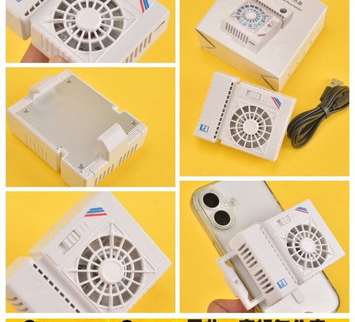冷氣機造型手機散熱器~$39
