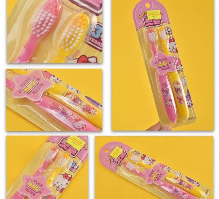 Hello Kitty兒童細絲軟毛牙刷~$25