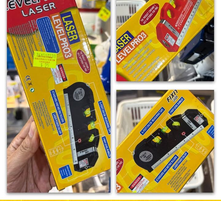 LASER LEVELPRO3激光水平尺~$25